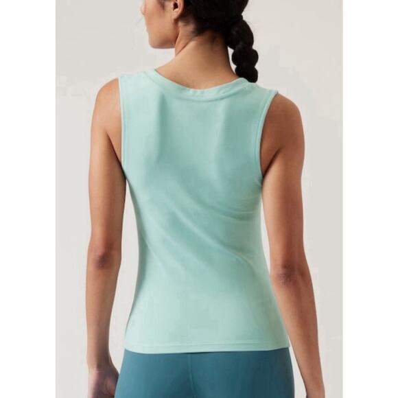Athleta Cinch Tank NWT $59 Reef Green Size 3X Yoga Barre Pilates Workout Active - Picture 2 of 6